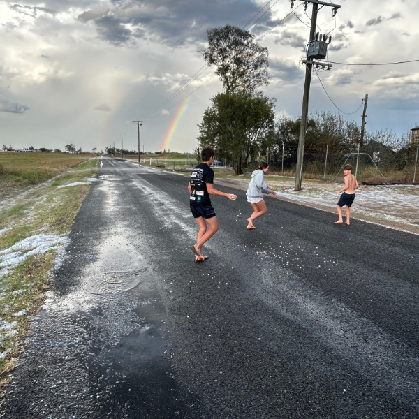 Summer Hail in Australia